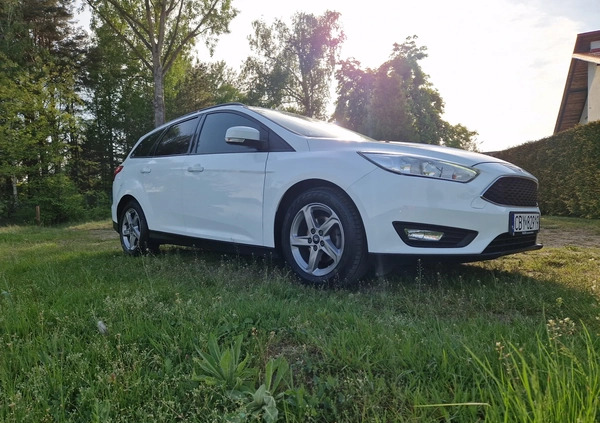 Ford Focus cena 43900 przebieg: 149500, rok produkcji 2017 z Koronowo małe 781